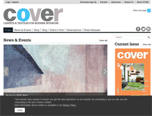 Tablet Screenshot of cover-magazine.com